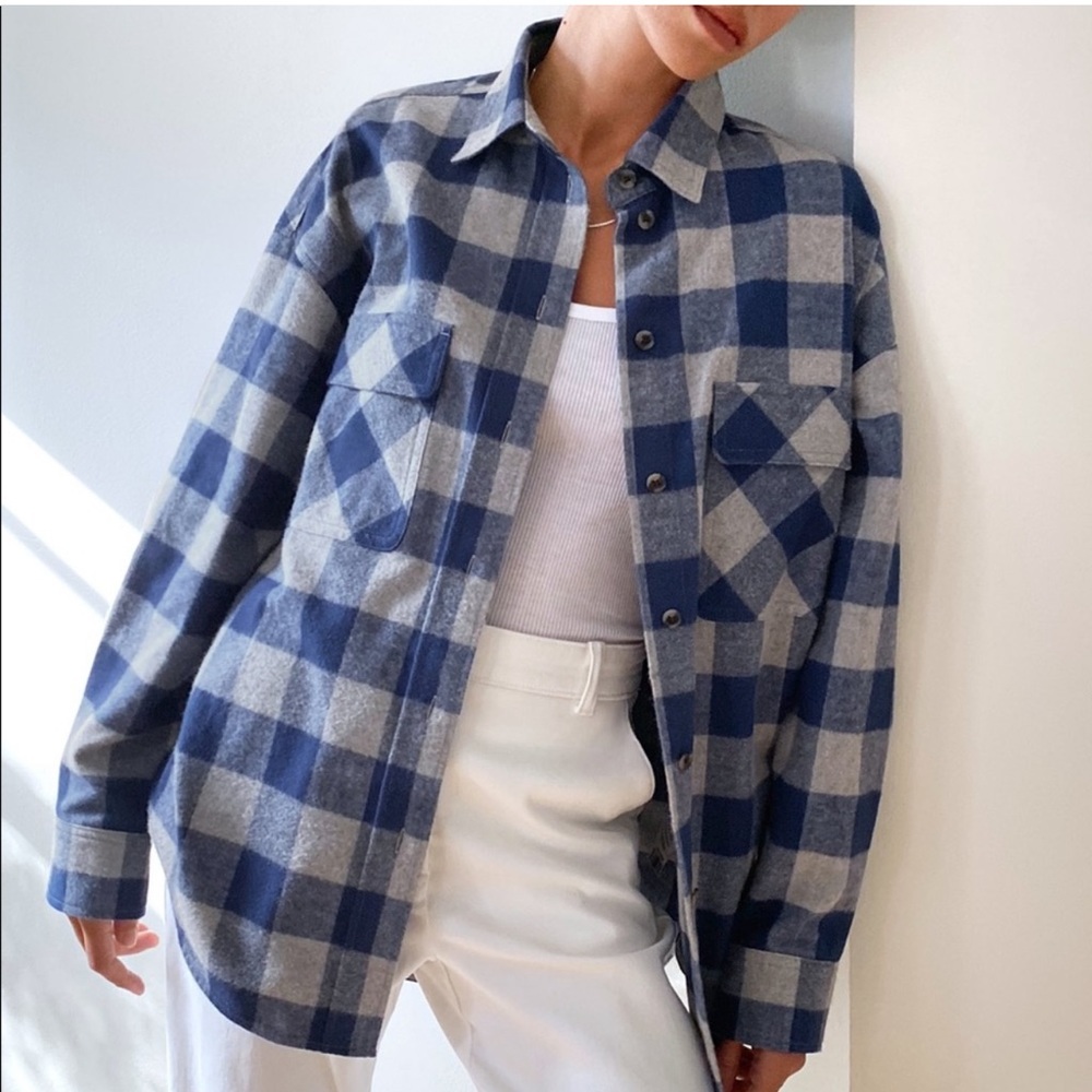 The Group by Babaton Fisher Flannel / Shacket Button Up